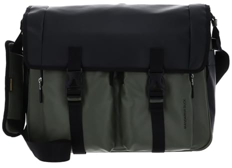 Mandarina Duck Umhängetasche Eco Coated Messenger Bag Pine Green mehrfarbig