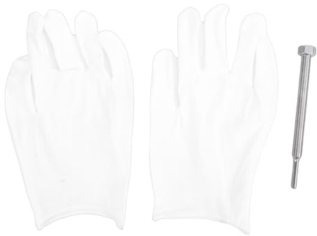 KIMISS Strumento per la Rimozione del Carbonio Dell'Alesatore per Candelette del Motore, Alesatore per Candelette del Motore, Ricambio per Motori Duramax 6.6L 3.0L 2.8L Strumento per (SILVER)