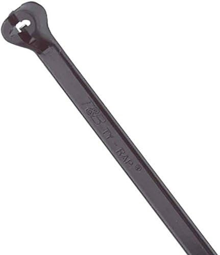 Thomas & Betts ty-rap Kabelbinder 4,8 x 361 mm UV-Beständigkeit, Schwarz