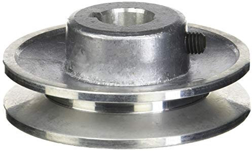 Fartools 117240 Poulie aluminium Diamètre 80 mm Alésage 19 mm