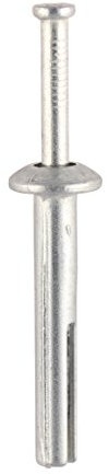 TIMCO Zamac Nail in Anchor - 6 x 40 - Zin - Box of 100 - Silver