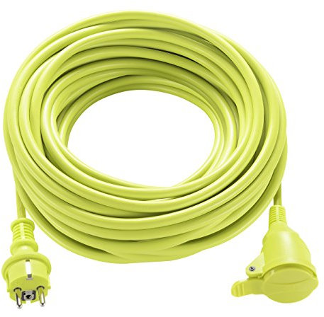 Masterplug exf25161ip-px Prolunga elettrica, 3000 W, 230 V, Verde flash, 25 m