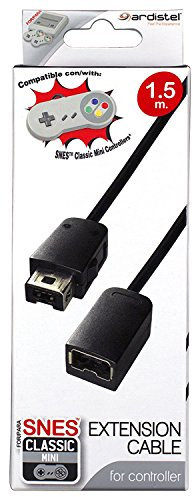 Ardistel - Cable Extension 1.5 m Para Mando NES/SNES Mini (Nintendo Super Nes)