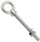 Augbolzen mit metrischem Gewinde - M8 x 80 mm - (5 Stück) - Ringschraube/Augenbolzen - (Gewindelänge: 80 mm) - aus Edelstahl A4 V4A - SC8267 | SC-Normteile®