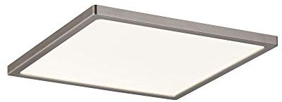 Paulmann 929.52 LED Einbaupanel Areo IP23 eckig 12W 3000K Nickel matt