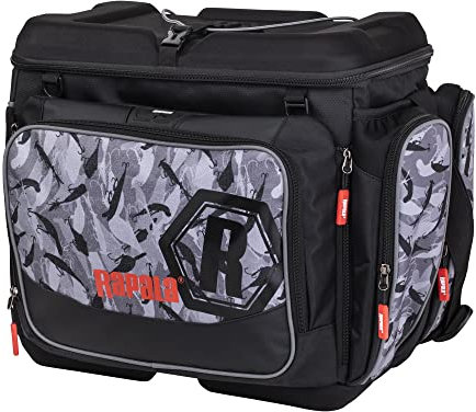 Rapala Lurecamo Tackle Bag Magnum 45x30x39cm - Tackletasche für Angler, Angeltasche für Angelzubehör & Tackleboxen, Zubehörtasche zum Angeln, Transporttasche
