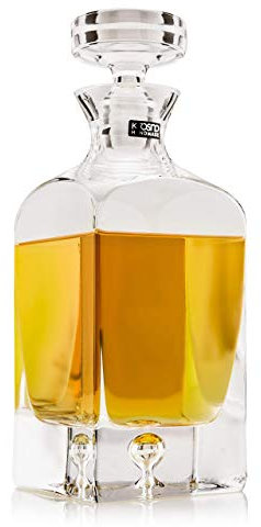 A. P. Donovan Whisky Karaffe Bleifrei y con Pulida Pistón 750ml - Whisky Garrafe con Grabado