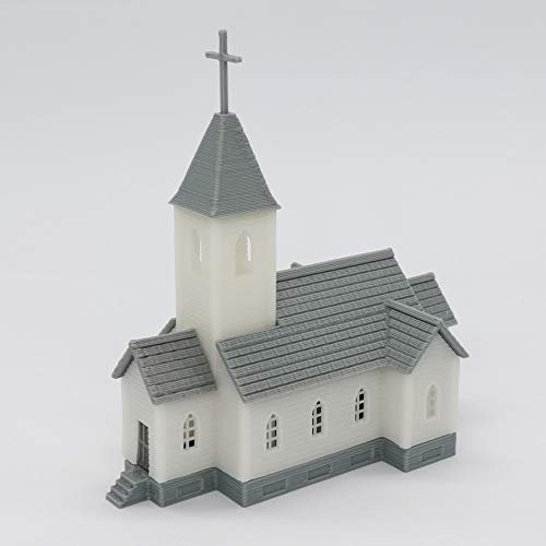 Outland Models Paesaggio Ferroviario Paese Chiesa 1:160 N Scala
