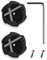 Northwave Unisex – Erwachsene Knob Kit-250163014 Kit, Black, Einheitsgröße