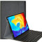 YHFZR Funda Teclado Español Ñ para Teclast P20HD /Teclast M40, Español Ultra Slim Teclado Keyboard Case con Magnético Desmontable Inalámbrico Bluetooth para Teclast P20HD /Teclast M40, Negro