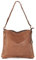 Cas8 Damen Handtasche LEA aus Premium Leder - authentische Schultertasche für jeden Anlass - mittelgroße Ledertasche für Damen, vielseitig kombinierbare Lederhandtasche für jedes Outfit, cognac