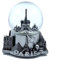 Paris Schneekugel mit Musik, romantisches Geschenk, Souvenir, Dekoration für Zuhause, Büro (Silber)