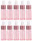 JamHooDirect 10Pcs, 10ml Glass Dropper Bottles with Dropper Pipettes, Mini Empty Dropper Bottles for Essential Massage oils/Chemical Liquid (rose clear/rose gold cap)