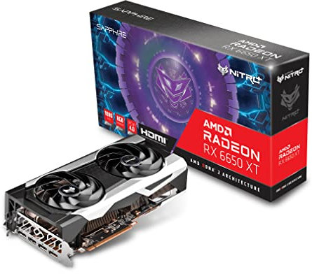 Sapphire Nitro+ AMD RX 6650 XT Gaming OC 8GB GDDR6 HDMI/Triple DP