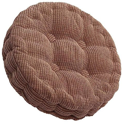 Rund Stuhl-Sitzkissen 40x40cm/45x45/50x50cm Weiches Tragbarer Sitzkissen Drinnen Und Draußen Bürostuhl Stuhlkissen Stuhl-Sitzpolster Für Zuhause, Büro, Garten (Color : #50, Size : 45x45cm/18x18in1pc