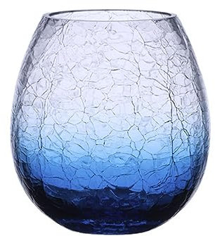 PEKJI Bicchiere da vino creativo bicchiere da cocktail rotondo bicchiere da succo Bicchieri da vino senza stelo 360 ml / 12,2 once