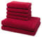 Möve - Superwuschel - 4 X Handtuch 2 X Duschtuch - im Set - Baumwolle (6er Set Ruby)