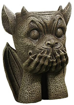 ABOOFAN Tischständer Teufel Blumentopf Ornament Tischdeko Sämling Harz Klein Außendekoration