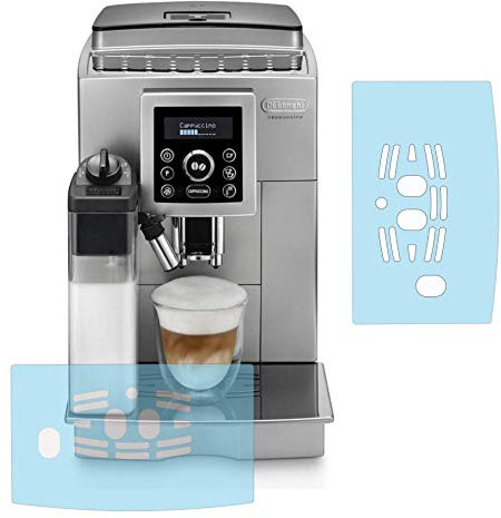 3 x Schutzfolie für DeLonghi ECAM 23.266-23.450 - 23.460-23.466 - 24.450-24.467 Abtropfblech - Tassenablage - Abstellblech