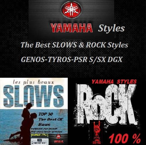 Styles Expansion USB, Meilleurs Styles SLOW & ROCK pour YAM Genos-Tyros-Psr S/SX DGX