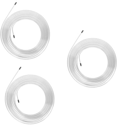 Mobestech 3 Rolls Brake Tube Replacement for Auto Brake Line Kit 3/16 Inch High Strength Easy Installation Safety