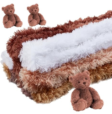 NICENEEDED 10 Stück Jumbo Pfeifenreiniger Aus Pelzmaterial 39.37 Zoll Chenille Pfeifenreiniger Fuzzy Sticks Für Craft Pfeifenstiele