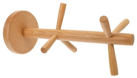 Cabilock Estante Portavasos De Madera Soporte Para Tazas De Té Organizador De Encimera