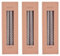 pajoma® Gedrehte Stabkerzen Grau 12 Stück | Hochwertige Drehkerzen - 45g Wachsgewicht, ca. 5 Std. Brenndauer, 250 x 20 mm | Premium Spiralkerzen, Twisted Kerzen, Wendekerzen