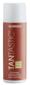 SUNMAXX® TANTASTIC vitatan D – Pre Sun- & 24h Bodylotion für intensive Feuchtigkeitspflege, ohne Selbstbräuner mit fruchtigem Duft - für strahlende Haut