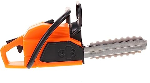 TOYANDONA Mini motosega simulata in miniatura per la decorazione della casa delle bambole Tiny Chainsaw modello per paesaggi da giardino in miniatura e progetti creativi