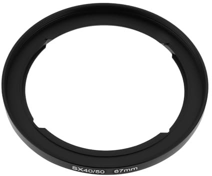 Create idea 67mm Camera Lens Filter Adapter Ring FA-DC67A Compatible with Canon PowerShot SX Series