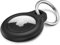 Yisica Étuis pour Apple AirTag Coque, Airtag Porte Clé -Anti Chute et Anti Rayures pour Animaux Portefeuilles et Bagages, Compatible avec Le Airtag Locator Tracker Étui (Noir)