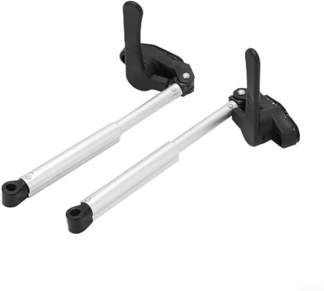 Caravan Window Stays, 230Mm Telescopic Lid Support Strut With Safety Lock And Automatic Opening For RV Camper Caravan Yacht Windows, Aluminum Alloy | Telescopic Lid Support Strut, Sunroof Support Rod, For Rv For Camper For Caravan Yacht, Aluminum Alloy
