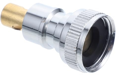 Raccord Rapide Anti-détachement 1/2 Pouce en Cuivre et Caoutchouc | Connexion pour Robinet et Tuyau, Arrêt Automatique à Déconnexion, Résistance à L’usure
