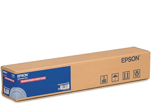 Epson C13S041640 Premium Glossy Photo Paper (250) 111,8 cm (44 Zoll) x 30,5m, 250g für Stylus Pro 9500, 9600, 10000CF