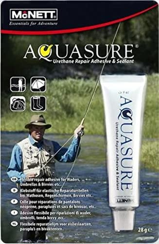 McNett GearAid AquaSure +Fd - Tubo da 28 g - Riparazione e tenuta di gomma, neoprene e altri