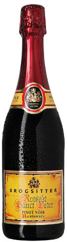 6x 0,75l - Brogsitter - Rotsekt Sanct Peter - halbtrocken - Pinot Noir-Sekt - Deutschland - Roter Sekt halbtrocken