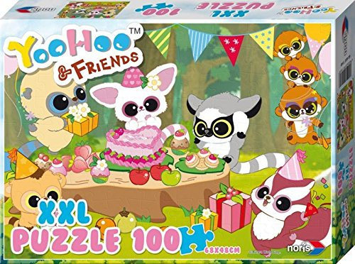 Noris 606031160 - Yoohoo & Friends XXl Birthday Puzzle, 100 Teile