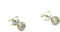 Artgecko MST2607161 Ohrstecker aus Mondstein, 925er Sterling-Silber, Edelstein, 5 mm