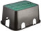 Abrisa Grande arche d'arrosage Noir/vert 420 x 320 x 200 mm