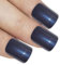 Bling Art False Nails French Fake Glitter Grey Squoval Acrylic Medium Tips
