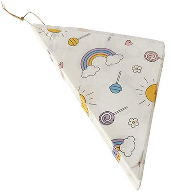 Ameisenkeks® - 100 x Spitztüten Sweets Papiertüten für Kaufladen | Süßigkeiten | Fritten | Mandeln | fettdicht