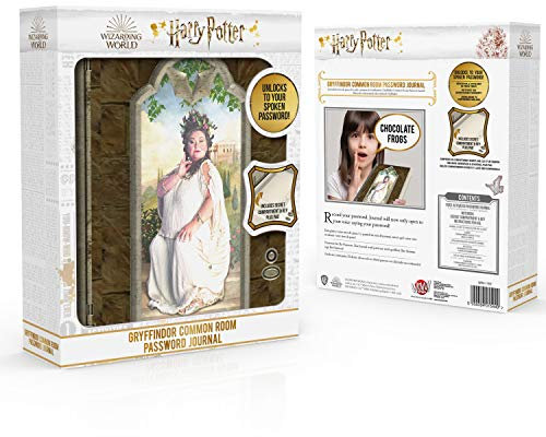 WOW! PODS Harry Potter Gryffindor Common Room Passwort-Tagebuch – A5-Tagebuch mit sprachaktiviertem Schloss