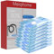 Vacuum Storage Bags,10 Small Space Saver Sealer Bags, Airtight Compression Bags for Clothes, Pillows, Comforters, Blankets, Beddings