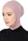 DAMILY Kopftuch Damen Hijab Jersey Khimar Niqab Kopftücher Stretch Modal Sport Hijab Full Neck Abdeckung Untertuch für Frauen Muslimische Rosa