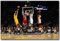 KTGEDH Wandkunst, Wanddekoration, Leinwanddruck, MVP-Basketballspiel-Poster, Kobe Bryant, LeBron James und Michael Jordan, Bilder für Basketball-Fans, Souvenir-Geschenke, ungerahmt, 75x100 cm