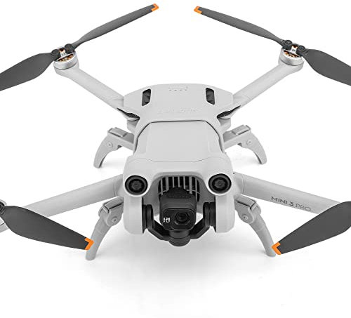 Hensych Attrezzo di atterraggio pieghevole per Mini 3 Pro Aumentare di 30 mm Spider Foot Sgabello Estensioni Supporto Leg Protector Montaggio rapido Protezione aggiornata per Mini 3 Pro Drone (grigio)