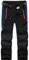 DAFENP Kinder Softshellhose Skihose Warm Gefüttert Thermohose Winter Wasserdicht Winddicht Schneehose Jungen Mädchen Wanderhose KZ0056-Black-128/134