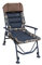 MK-Angelsport Big Boy Camo Karpfenstuhl XXL – Robuster, Komfortabler Anglerstuhl mit Verstellbarer Rückenlehne, Höhenverstellbar, Stabile Schlammfüße, Ideal für Outdoor I bis 150kg belastbar