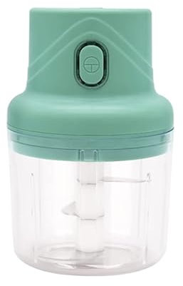 ROCKTECH® Electric Mini Food Chopper Portable Vegetable Chopper with USB Charging Rechargeable (250 ml)